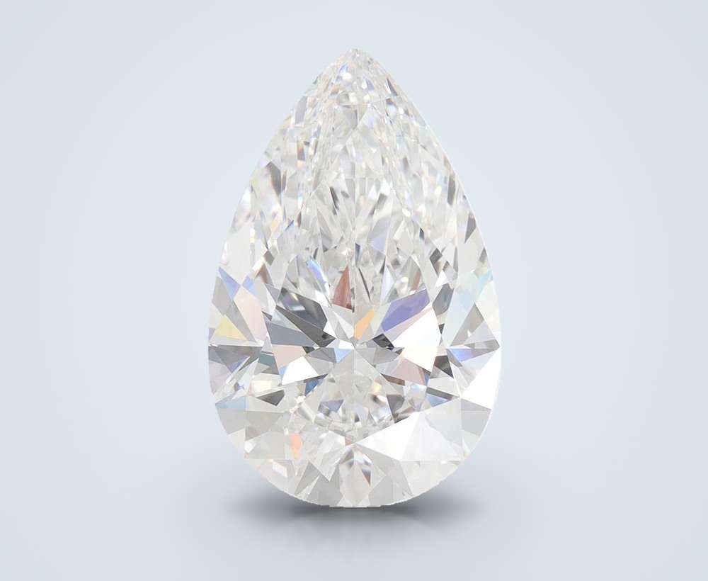 5.40 Carat Pear Lab Diamond