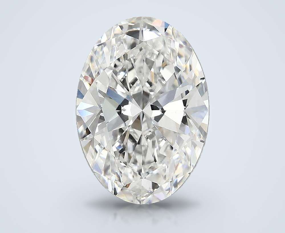 3.90 Carat Oval Lab Diamond