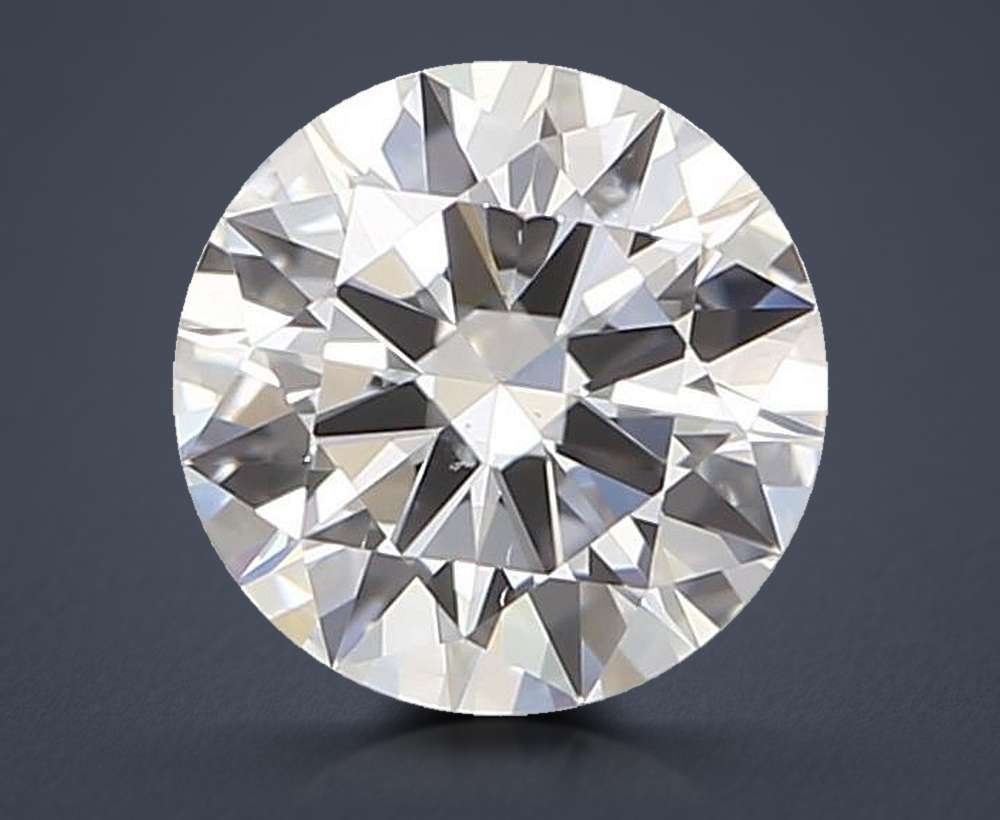 0.52 Carat Round Natural Diamond