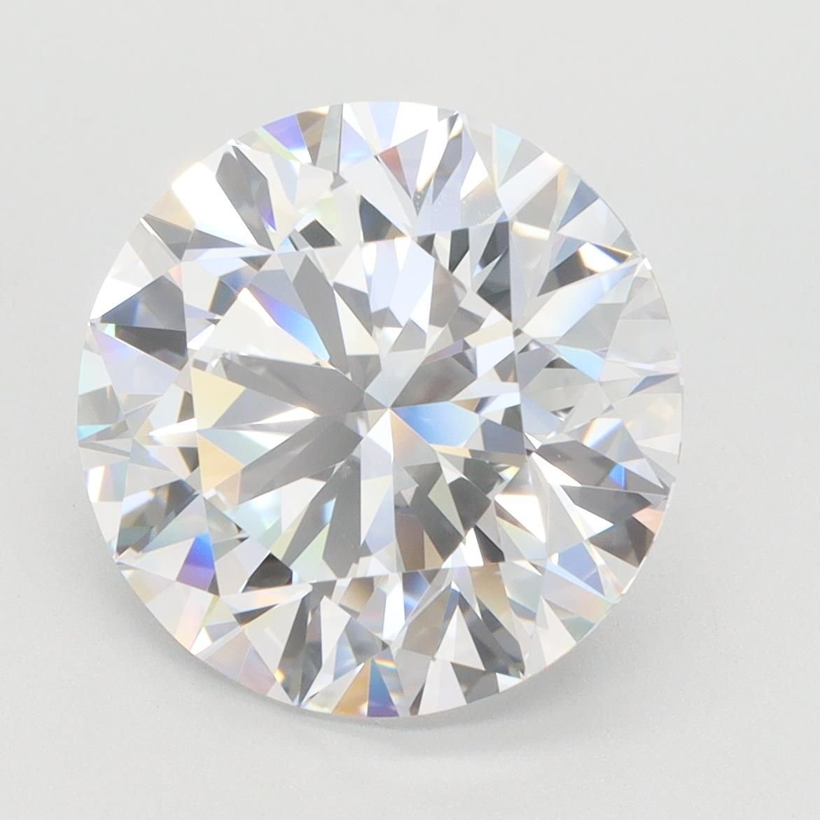 6.27ct E IF Rare Carat Ideal Cut Round Lab Grown Diamond