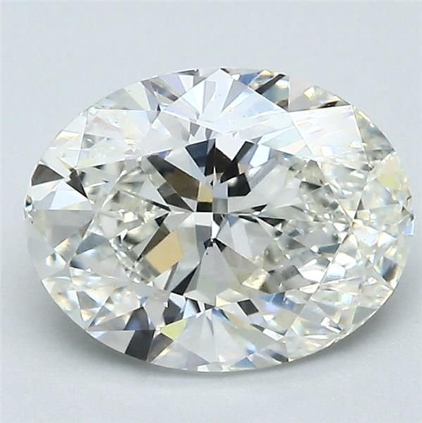 2.01ct J VS2 Very Good Cut Oval Diamond