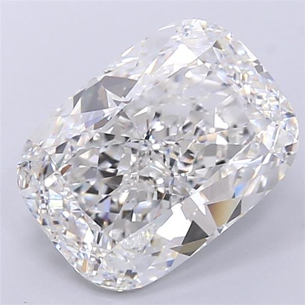4.32ct E VVS2 Excellent Cut Cushion Lab Grown Diamond