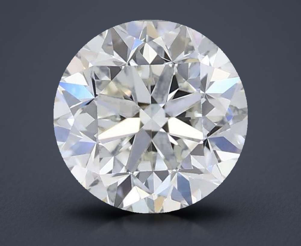 0.71 Carat Round Natural Diamond