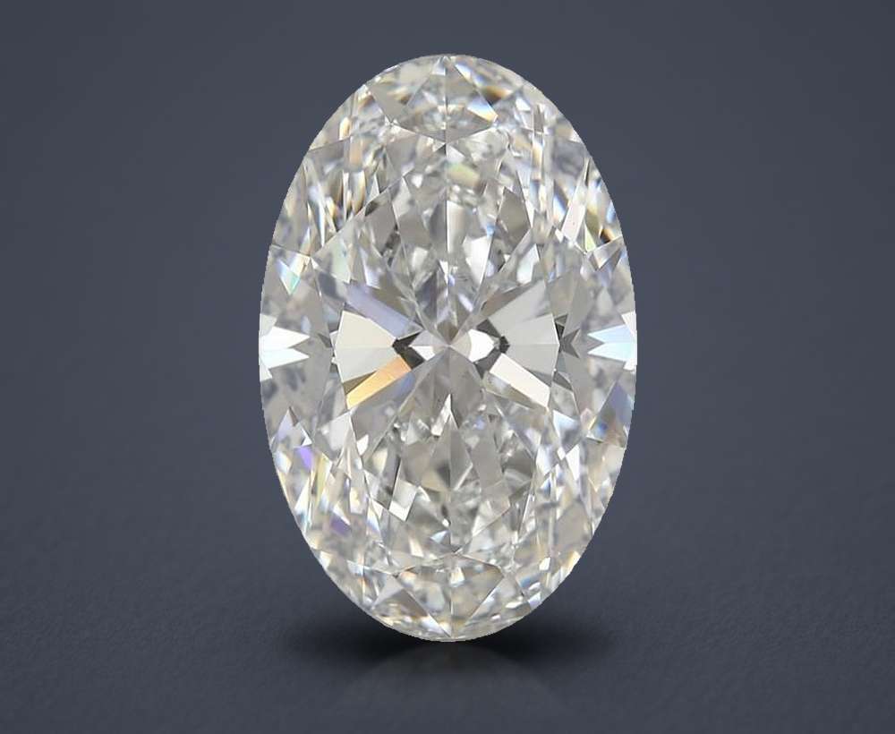 6.51 Carat Oval Lab Diamond