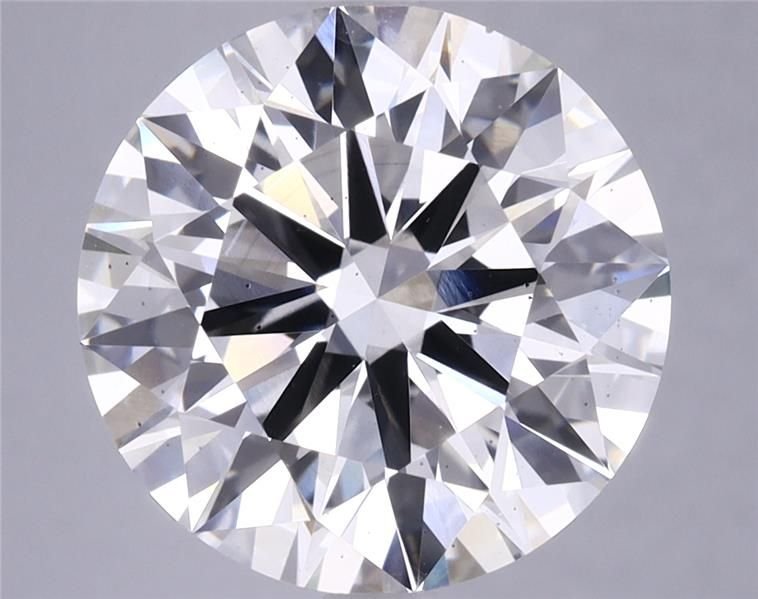 6.02ct G SI1 Rare Carat Ideal Cut Round Lab Grown Diamond