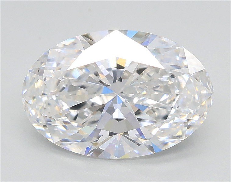 2.05ct D VS1 Rare Carat Ideal Cut Oval Lab Grown Diamond