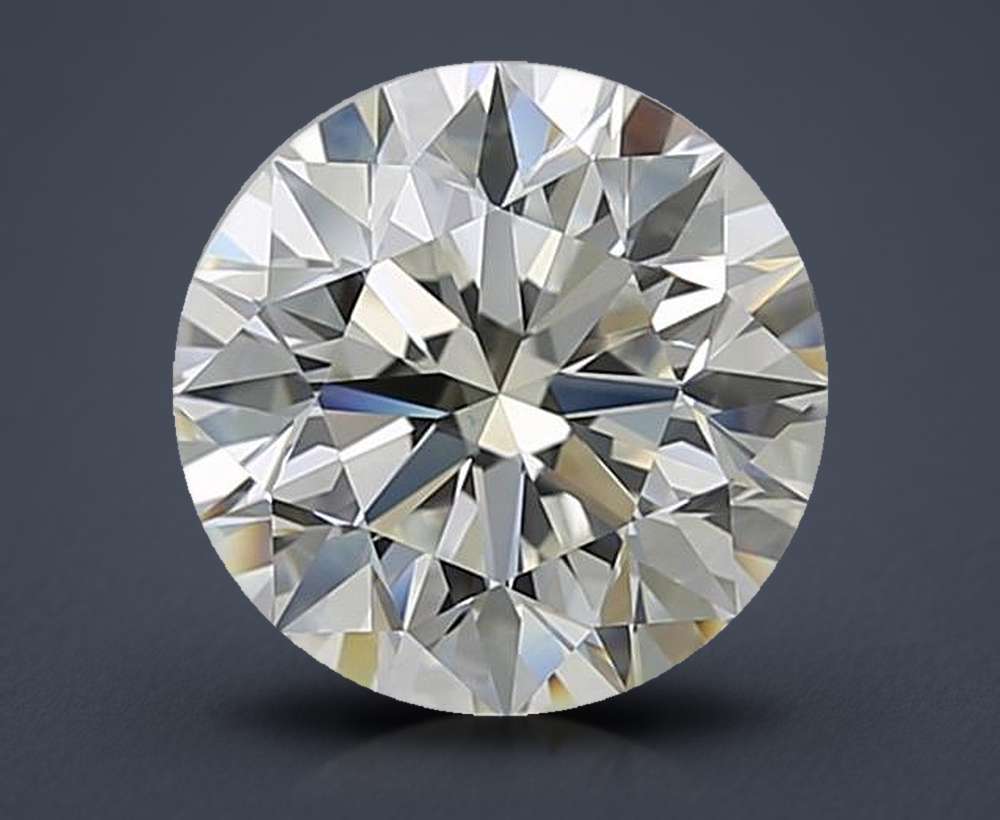 3.00 Carat Round Natural Diamond