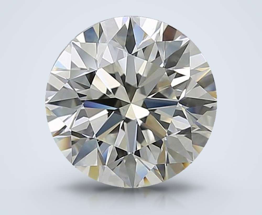 3.00 Carat Round Natural Diamond