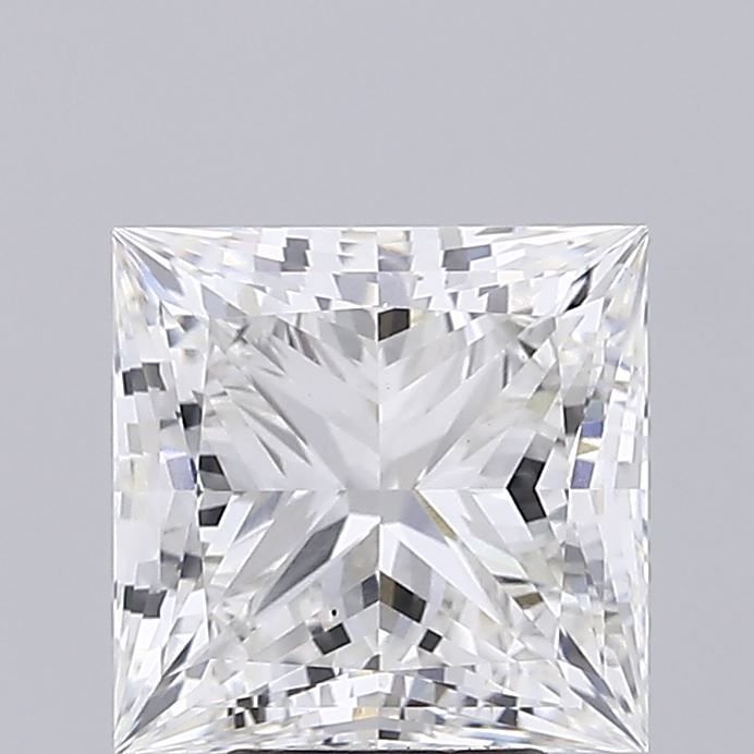 5.12ct G VS1 Rare Carat Ideal Cut Princess Lab Grown Diamond