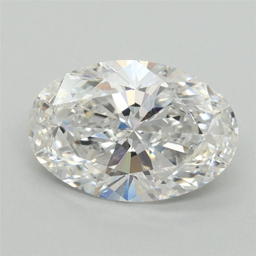 2.19ct D VS1 Rare Carat Ideal Cut Oval Lab Grown Diamond