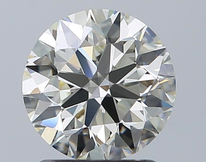 1.62ct J VVS1 Rare Carat Ideal Cut Round Diamond