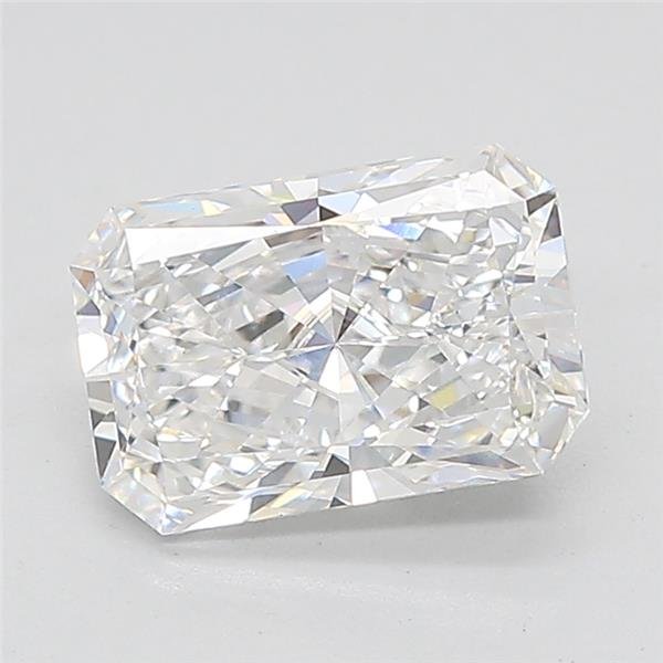 1.57ct D VS1 Rare Carat Ideal Cut Radiant Lab Grown Diamond