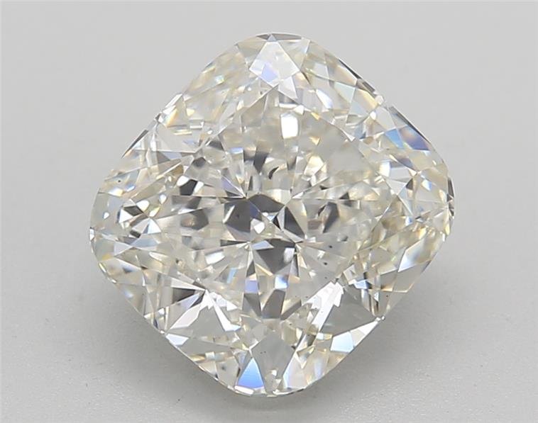 3.05ct H SI1 Rare Carat Ideal Cut Cushion Lab Grown Diamond