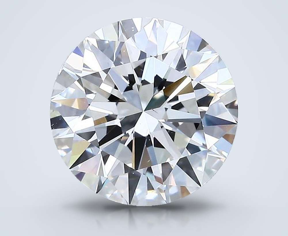 3.01 Carat Round Natural Diamond