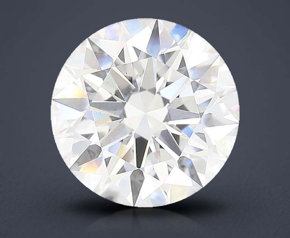 4.33 Carat Round Lab Diamond
