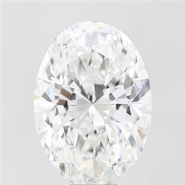 10.08ct F VVS2 Rare Carat Ideal Cut Oval Lab Grown Diamond