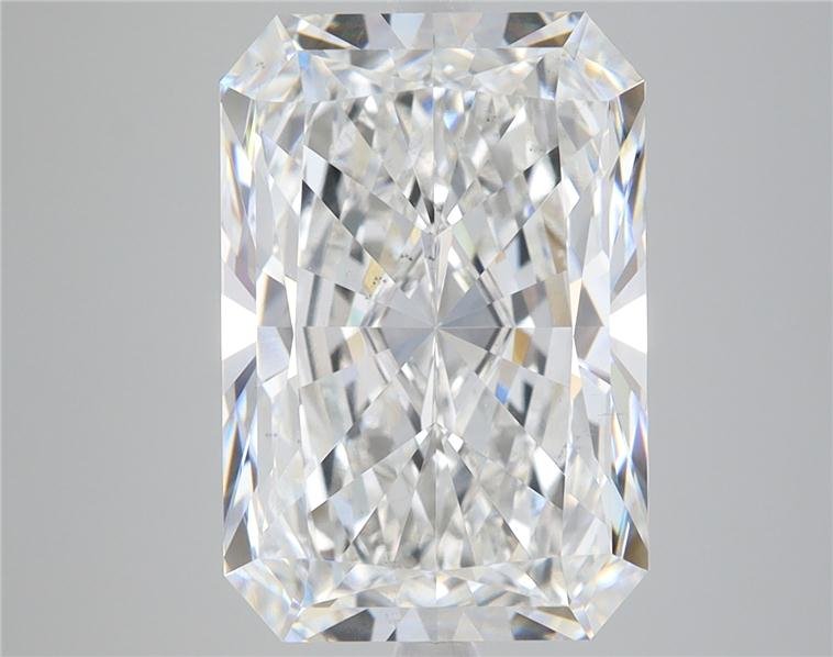 7.24ct G VS2 Rare Carat Ideal Cut Radiant Lab Grown Diamond