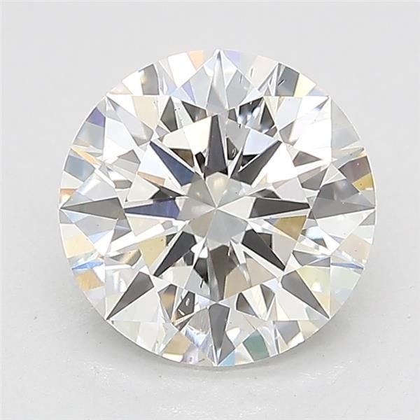 2.03ct F VS2 Rare Carat Ideal Cut Round Lab Grown Diamond