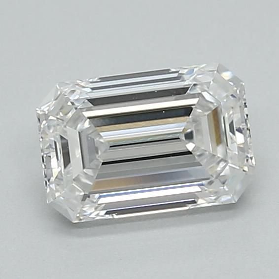 1.07ct D VVS1 Rare Carat Ideal Cut Emerald Lab Grown Diamond