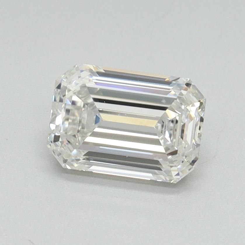 1.06ct E VS1 Rare Carat Ideal Cut Emerald Lab Grown Diamond