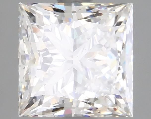 2.13ct F VS1 Rare Carat Ideal Cut Princess Lab Grown Diamond