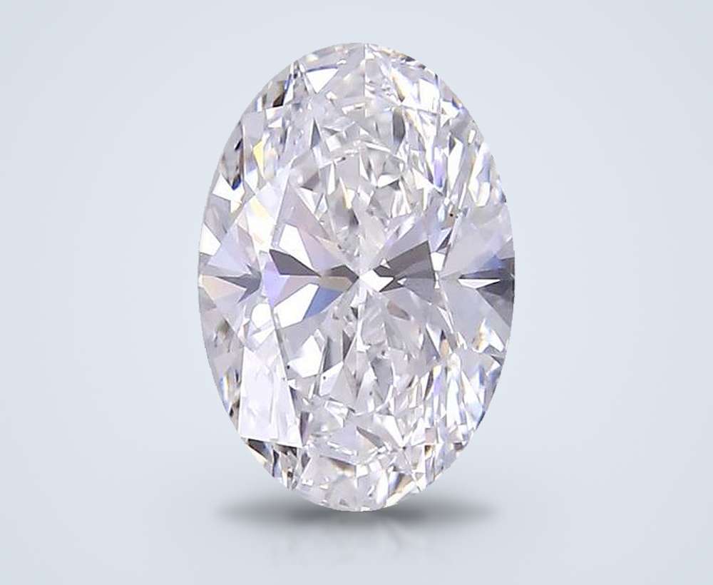 4.72 Carat Oval Lab Diamond