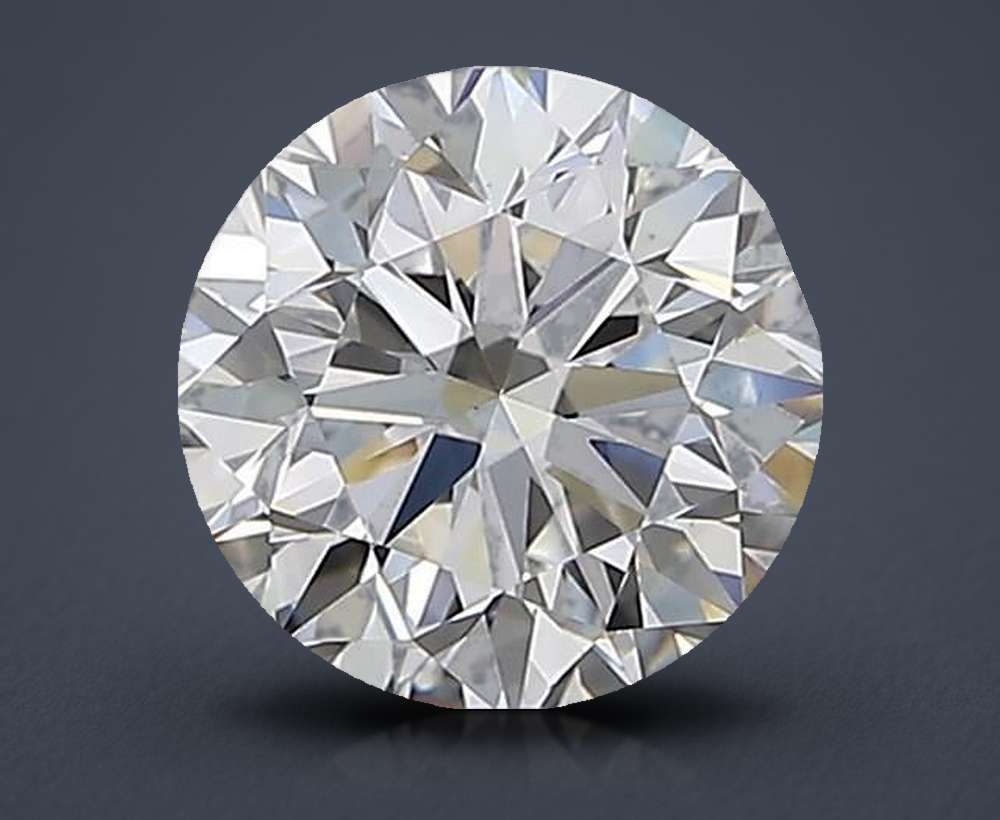 0.90 Carat Round Natural Diamond