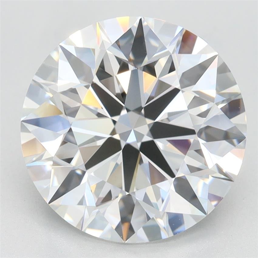 3.64ct D VVS1 Rare Carat Ideal Cut Round Lab Grown Diamond