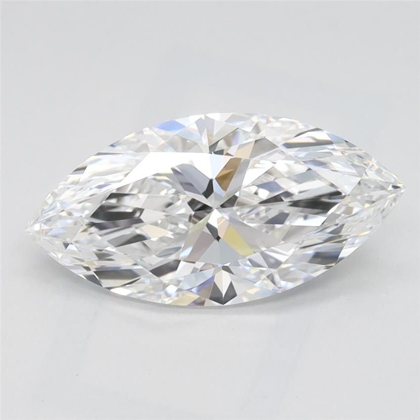 1.53ct D VVS2 Rare Carat Ideal Cut Marquise Lab Grown Diamond