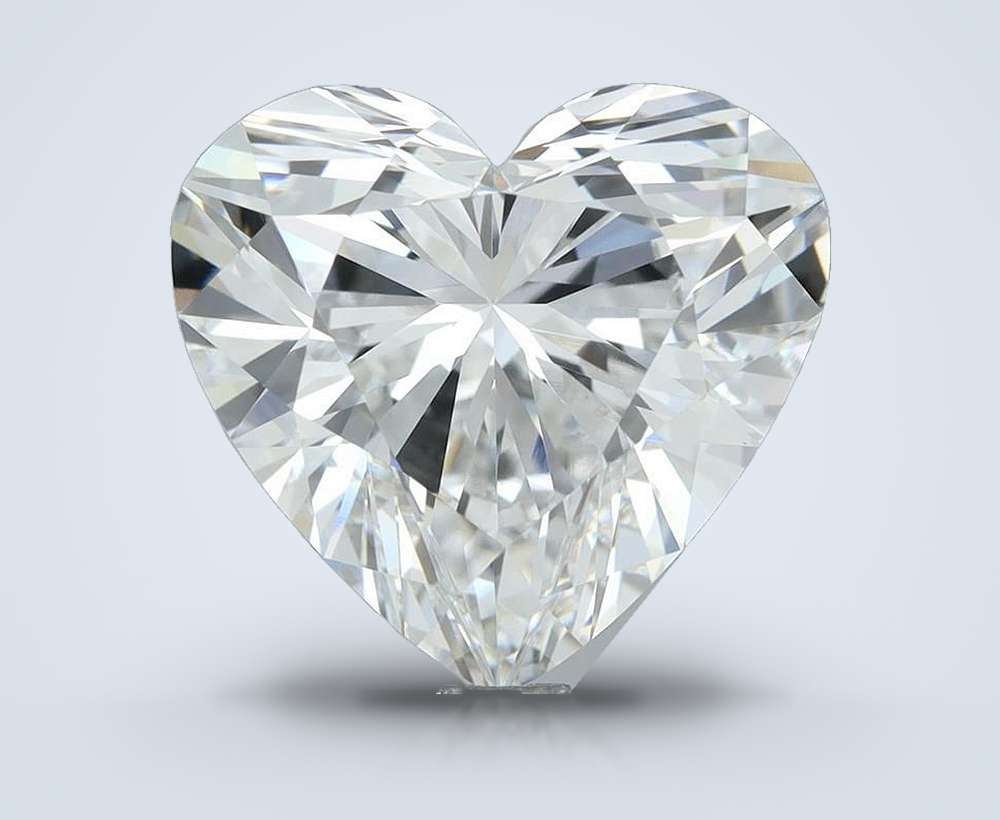 4.01 Carat Heart Lab Diamond