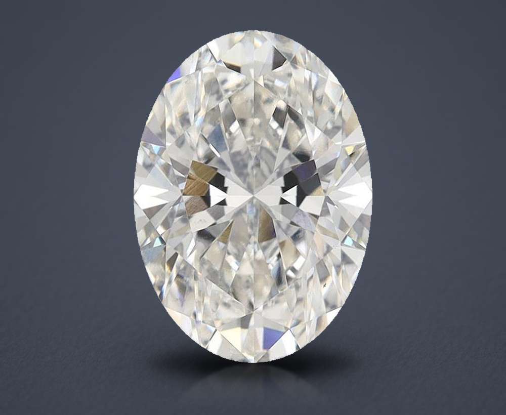 2.77 Carat Oval Lab Diamond