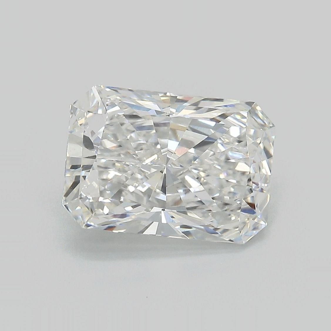 3.88ct E VS1 Rare Carat Ideal Cut Radiant Lab Grown Diamond