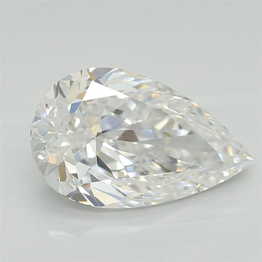 1.25ct E VS1 Rare Carat Ideal Cut Pear Lab Grown Diamond