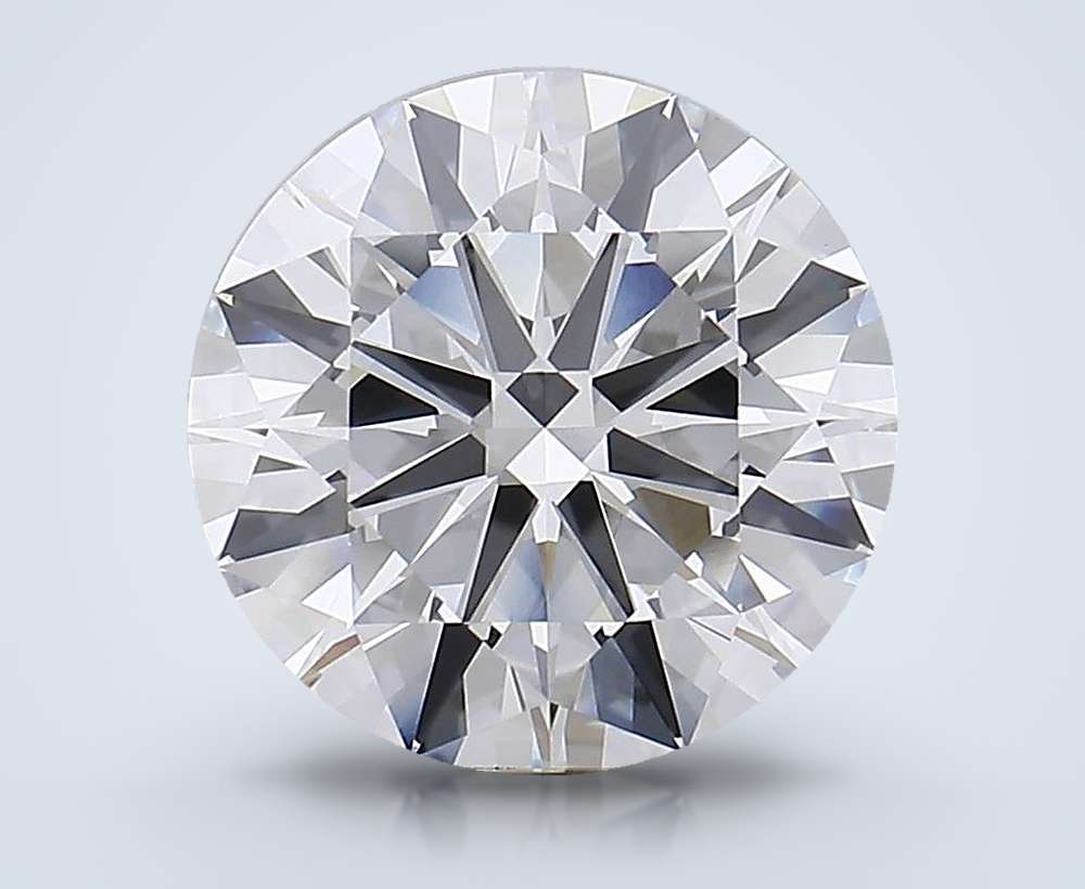 7.69 Carat Round Lab Diamond