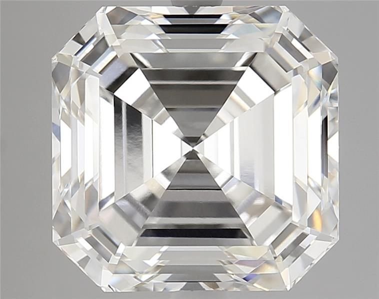 7.57ct F VVS2 Excellent Cut Asscher Lab Grown Diamond