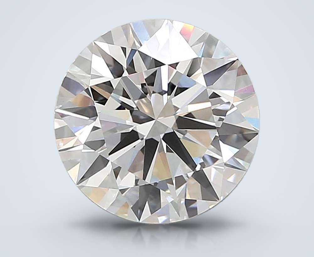 6.04 Carat Round Lab Diamond