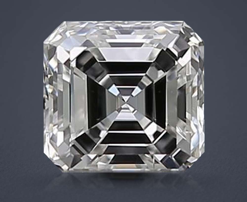 0.23 Carat Asscher Natural Diamond