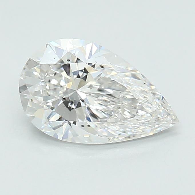 0.98ct E VS1 Rare Carat Ideal Cut Pear Lab Grown Diamond