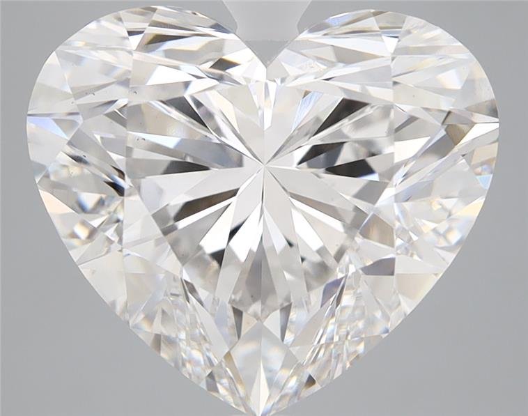 6.84ct G VS2 Rare Carat Ideal Cut Heart Lab Grown Diamond