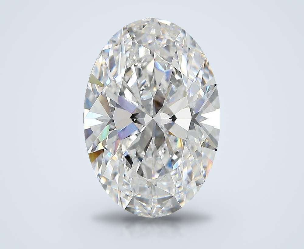 4.60 Carat Oval Lab Diamond