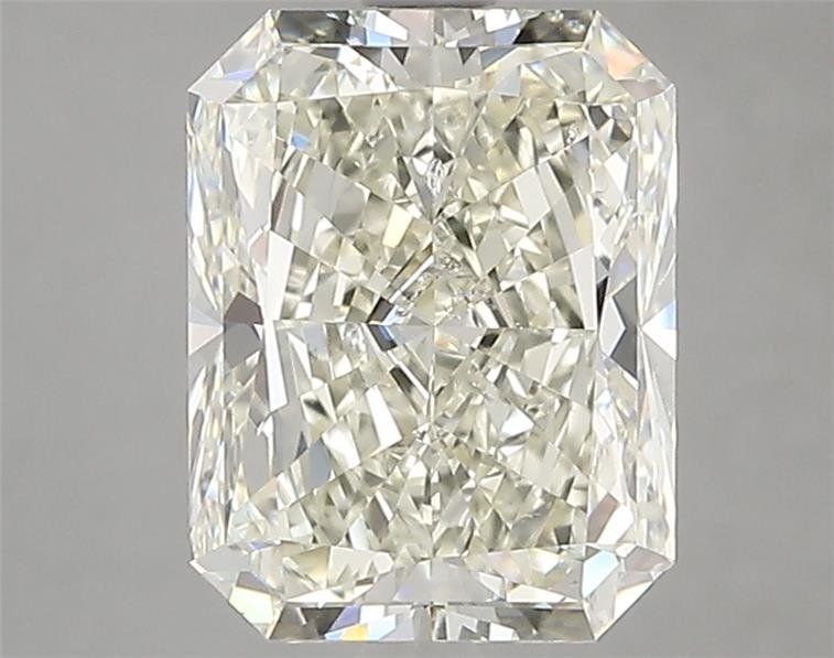 3.08ct K SI2 Very Good Cut Radiant Diamond