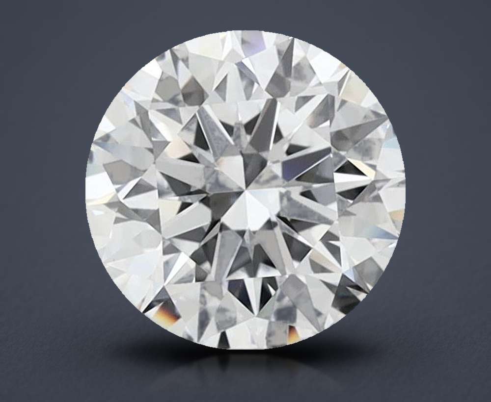 3.26 Carat Round Lab Diamond