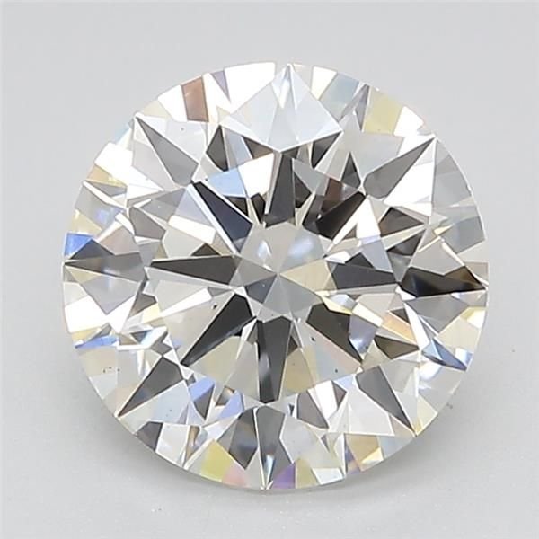 2.21ct F VS1 Rare Carat Ideal Cut Round Lab Grown Diamond