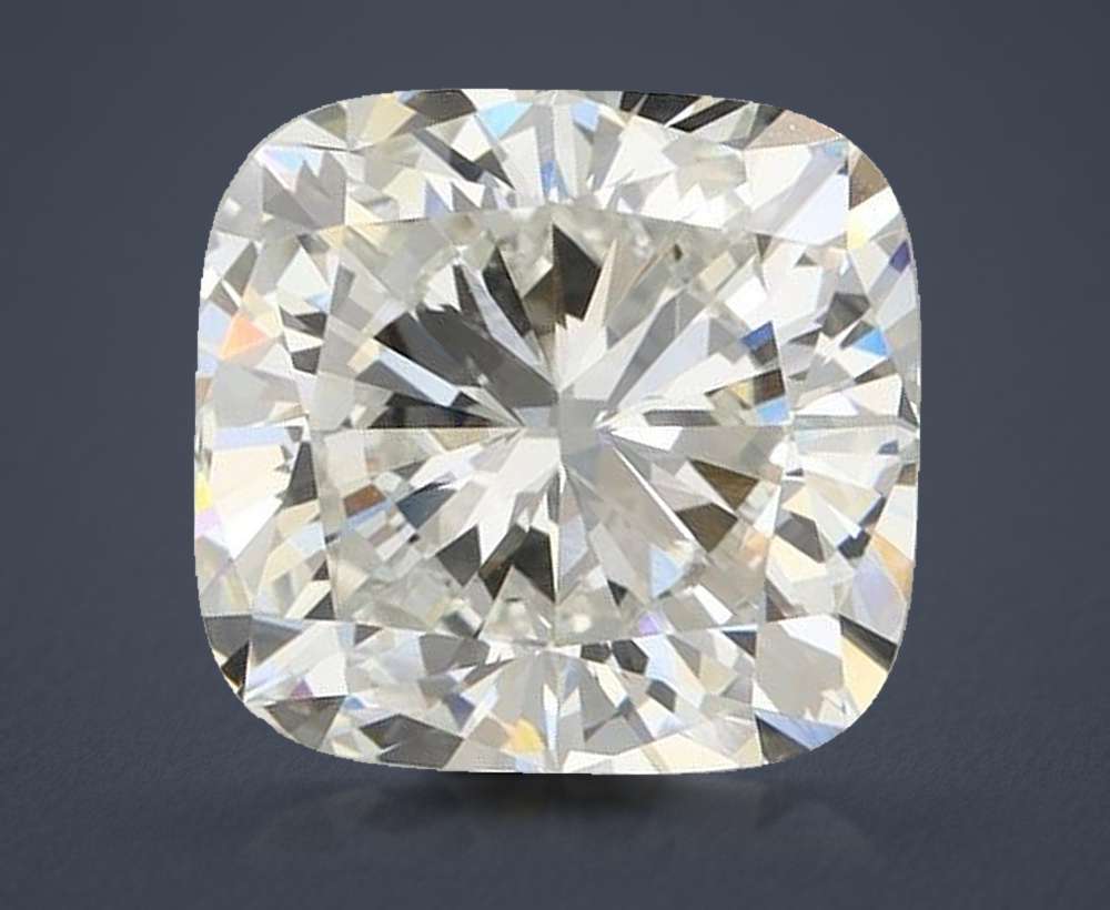 3.92 Carat Cushion Lab Diamond