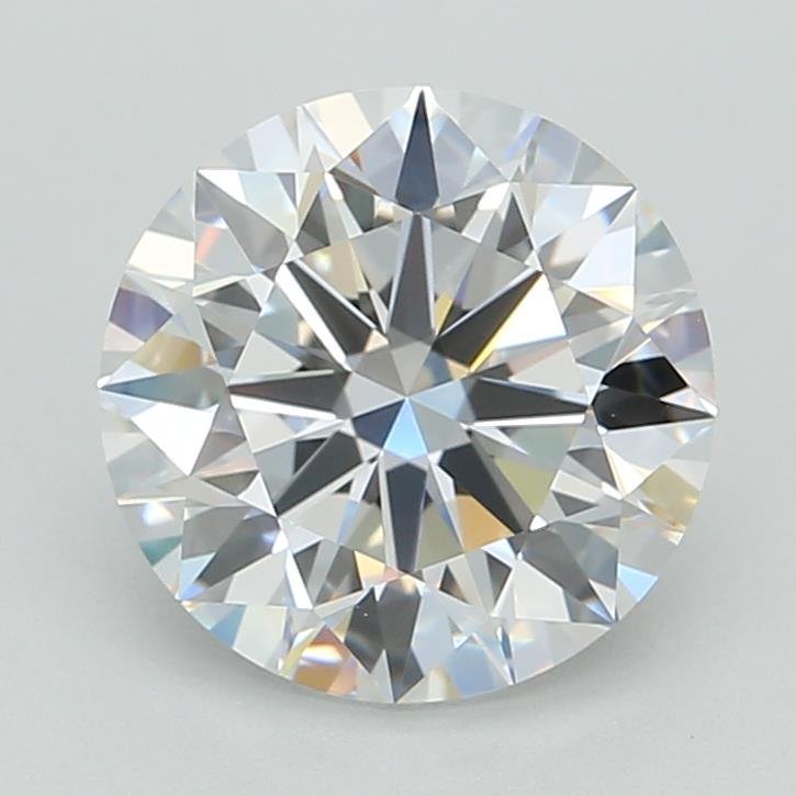 2.55ct D VVS1 Rare Carat Ideal Cut Round Lab Grown Diamond