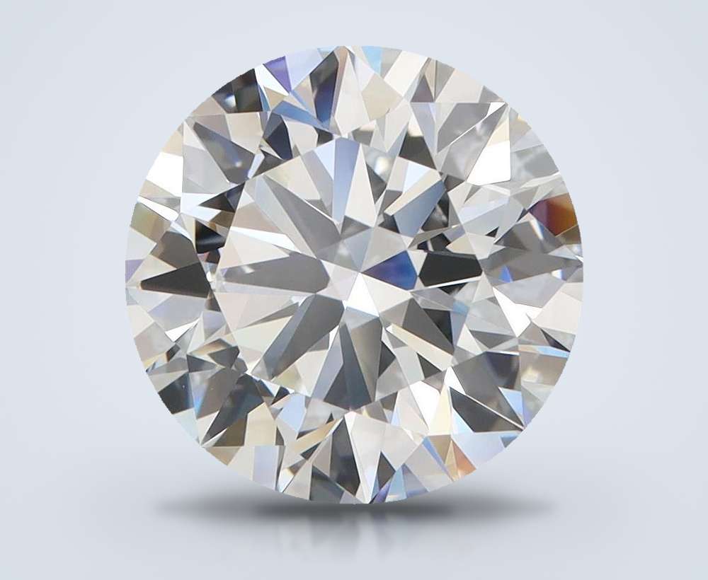 4.01 Carat Round Lab Diamond