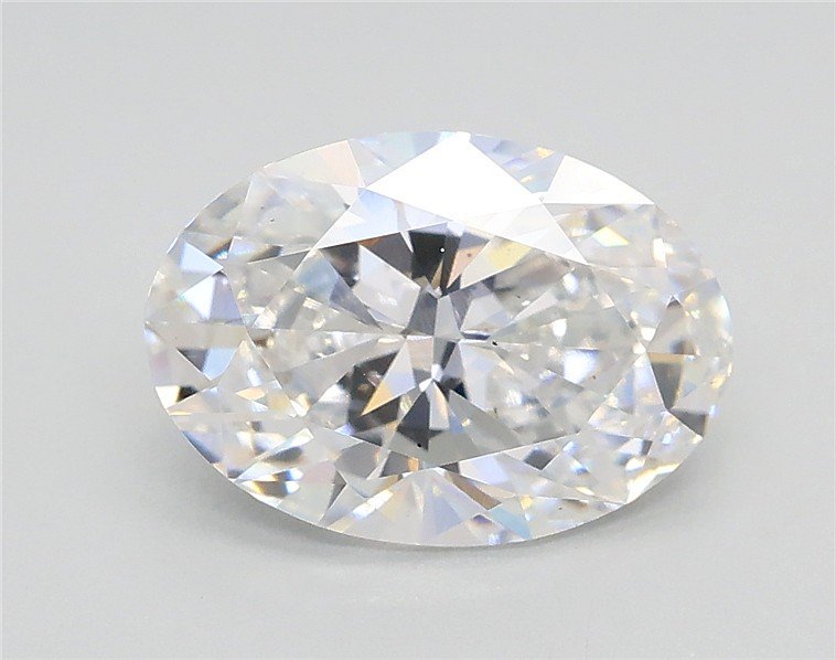 2.05ct E VS2 Rare Carat Ideal Cut Oval Lab Grown Diamond