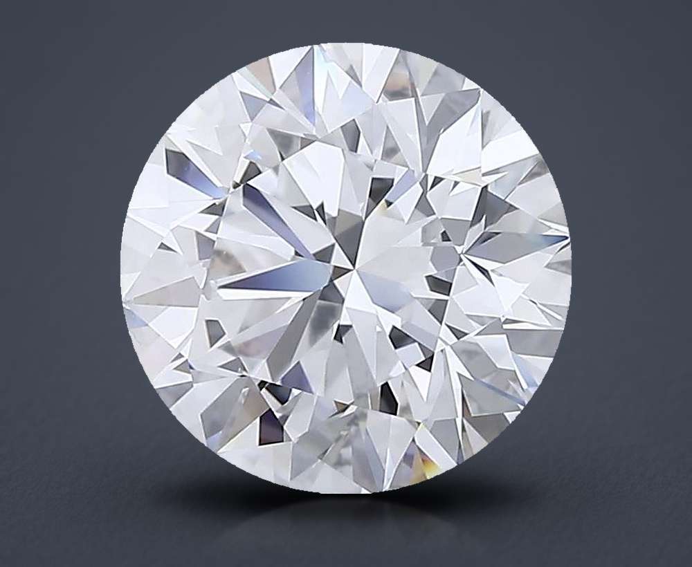 3.60 Carat Round Lab Diamond
