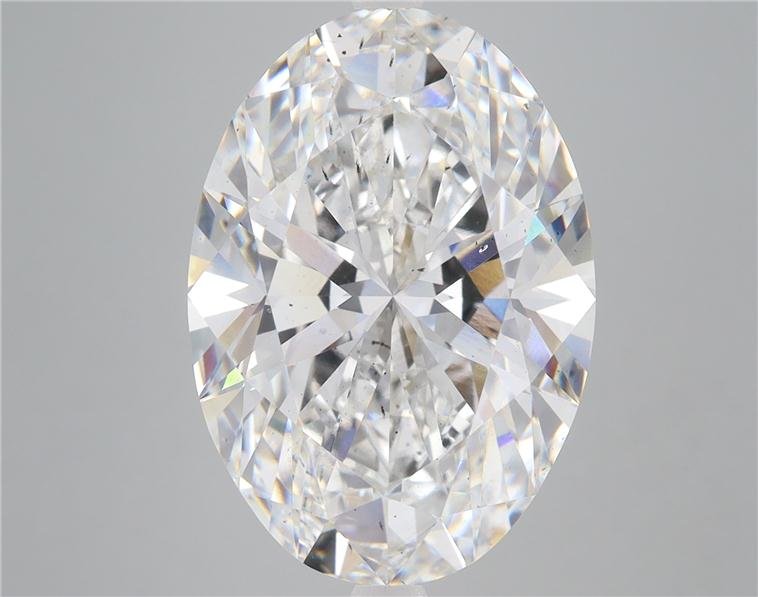 10.70ct F SI1 Rare Carat Ideal Cut Oval Lab Grown Diamond