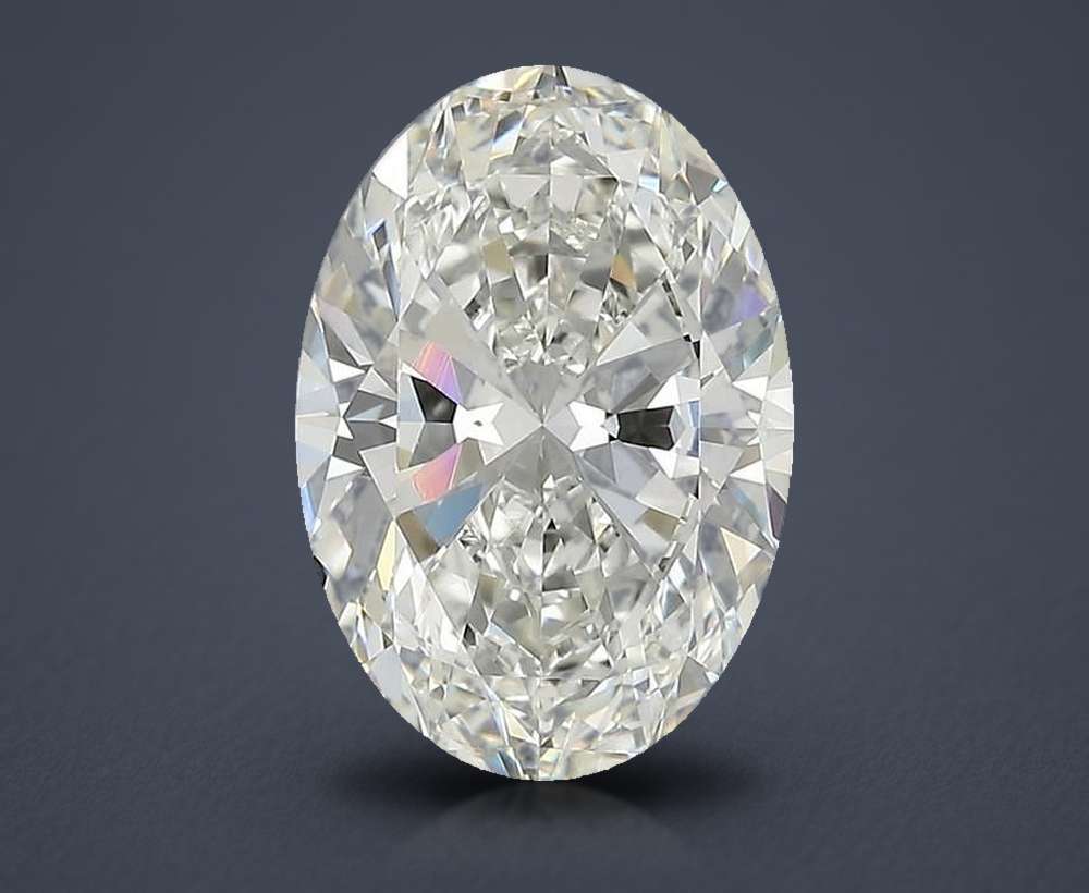 4.04 Carat Oval Natural Diamond
